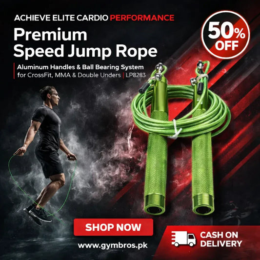 Premium Jump Rope | High-Speed Jump Rope for Cardio, Weight Loss, MMA, Boxing & Fitness Training