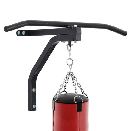 Chin Up Pull Up Bar with Boxing Bag Hook | Upper Body Trainer for Home Gym, Pull Ups & Boxing Workouts