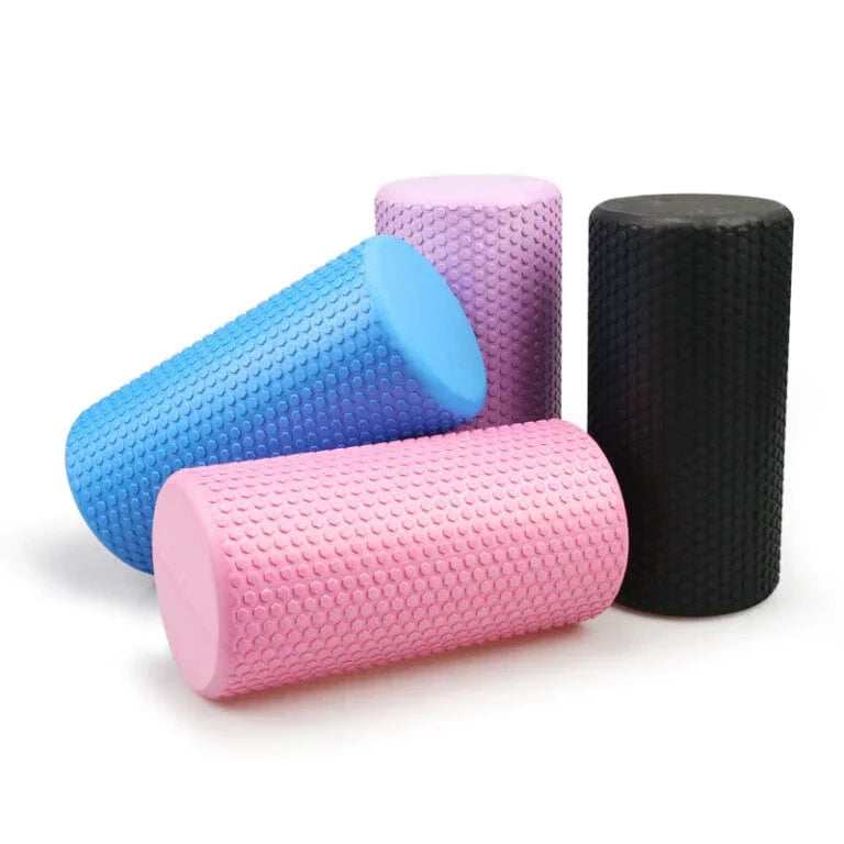 Yoga Foam Roller Soft (13 & 18 Inches) | EVA Muscle Massage Roller for Recovery, Stretching, Pilates & Home Gym Use