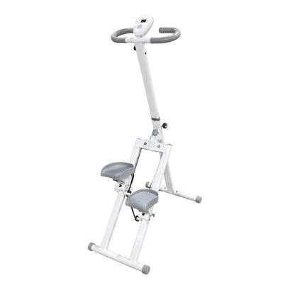 Multifunctional Stair Climbing Machine Compact Cardio Stepper | Vertical Climber Cardio Stepper with LCD Meter Display, 14.5KG Frame, Unfolded Size: 88 × 56 × 134 CM, Folded Size: 157 × 21 CM, Full Body Stair Climbing Workout Machine for Home Gym