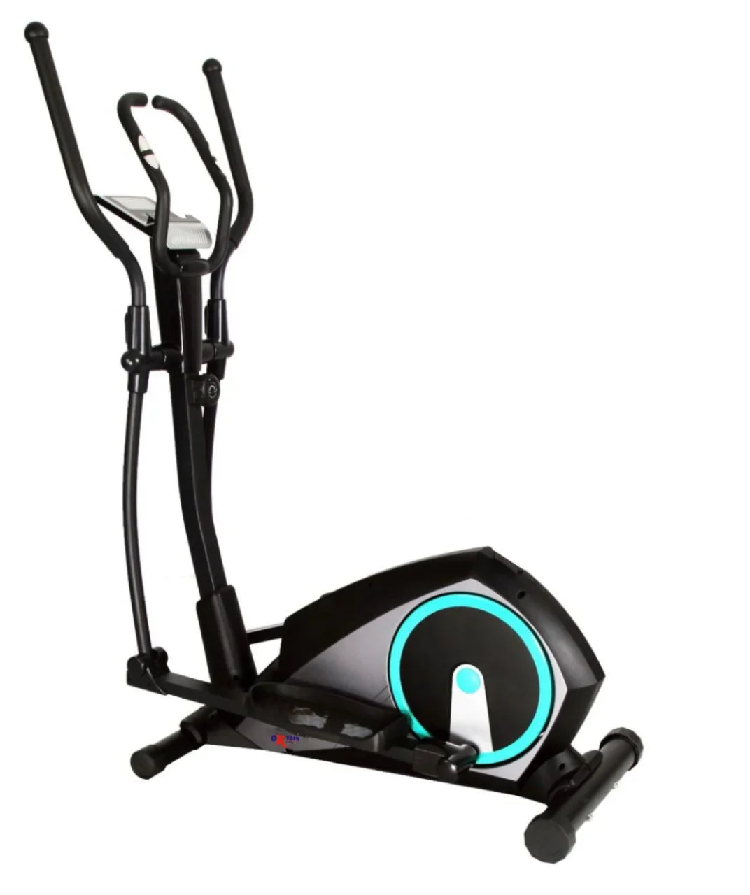 Oxygen Fitness Elliptical Trainer 8729E | Elliptical Cross Trainer with 8-Level Magnetic Resistance, LCD Display & 120KG+ Weight Capacity for Home & Commercial Use