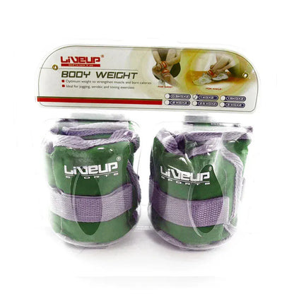 Liveup Wrist & Ankle Weight Pairs – 1kg, 2KG & 3KG  (Model LS3011)