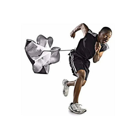 LIVEUP LS3674 Speed Shute | Speed Resistance (Up to 15 lbs) Parachute for Sprint Training, Agility, Acceleration & Strength Workout
