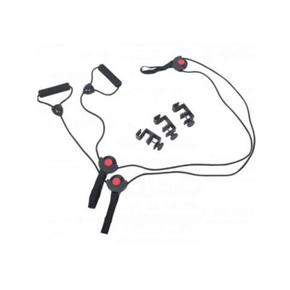 Liveup LS3214 Door Gym Door Trainer | Home Workout Resistance Trainer for Strength Training & Full Body Exercise