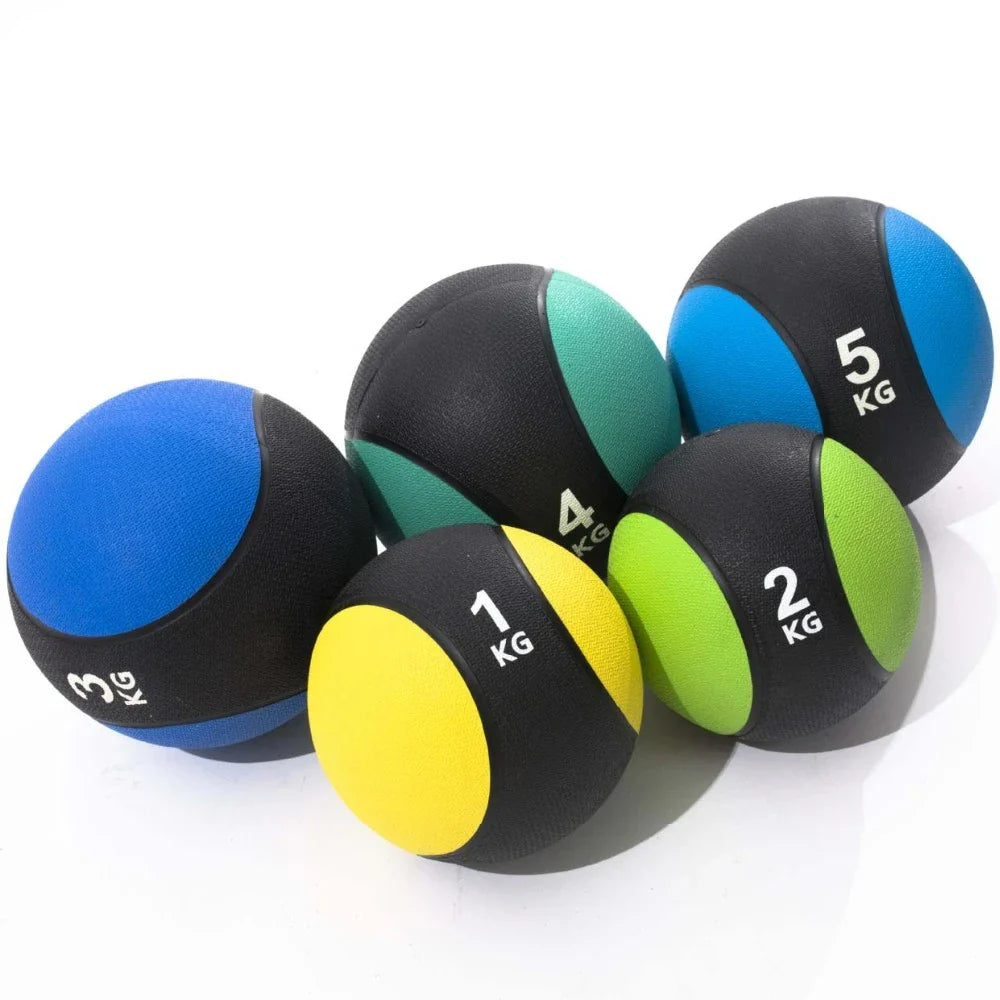 Medicine Ball 1KG–5KG – Strength Training, Core & Fitness Workout Ball for Home and Gym