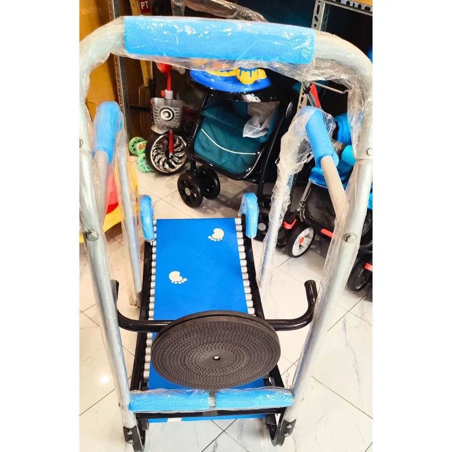 Foldable Manual Curved Treadmill for Home Gym – Non-Electric Running Machine with Easy Assembly