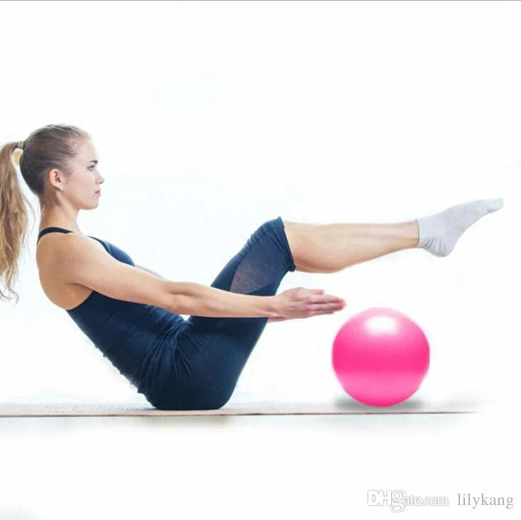 LIVEUP LS3225 Yoga Pilates Ball | 20CM & 25CM PVC Pilates Overball for Yoga, Core Strength, Physiotherapy & Balance Training