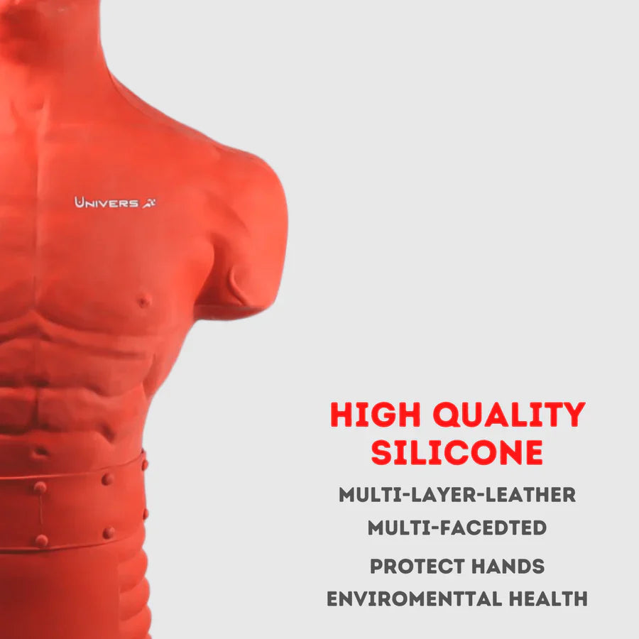 Boxing Mannequin Training Dummy 180cm (5.9 FEET) | Heavy Duty Freestanding Punching Bag with 200lb Sand-Filled Base for MMA, Kickboxing & Home Gym