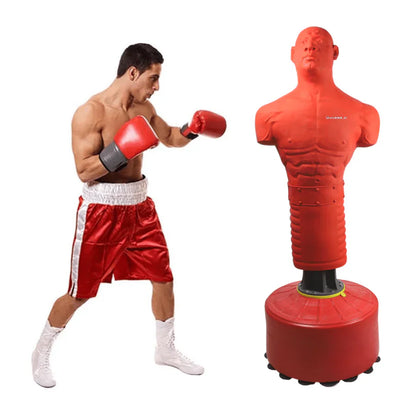 Boxing Mannequin Training Dummy 180cm (5.9 FEET) | Heavy Duty Freestanding Punching Bag with 200lb Sand-Filled Base for MMA, Kickboxing & Home Gym
