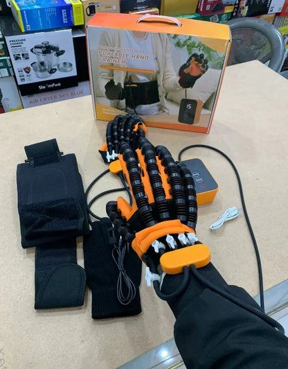 Rehabilitation Robot Glove Hand Training Equipment | Sizes: S,M,L  |  Finger Exercise Device for Hand Therapy, Finger Mobility & Recovery