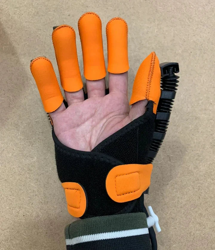Rehabilitation Robot Glove Hand Training Equipment | Sizes: S,M,L  |  Finger Exercise Device for Hand Therapy, Finger Mobility & Recovery