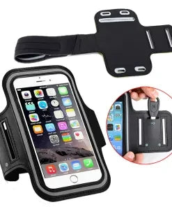Universal Sports Running Armband for 5–6.3 Inch Smartphones | Adjustable Neoprene Gym & Workout Phone Holder with Touch Screen Support