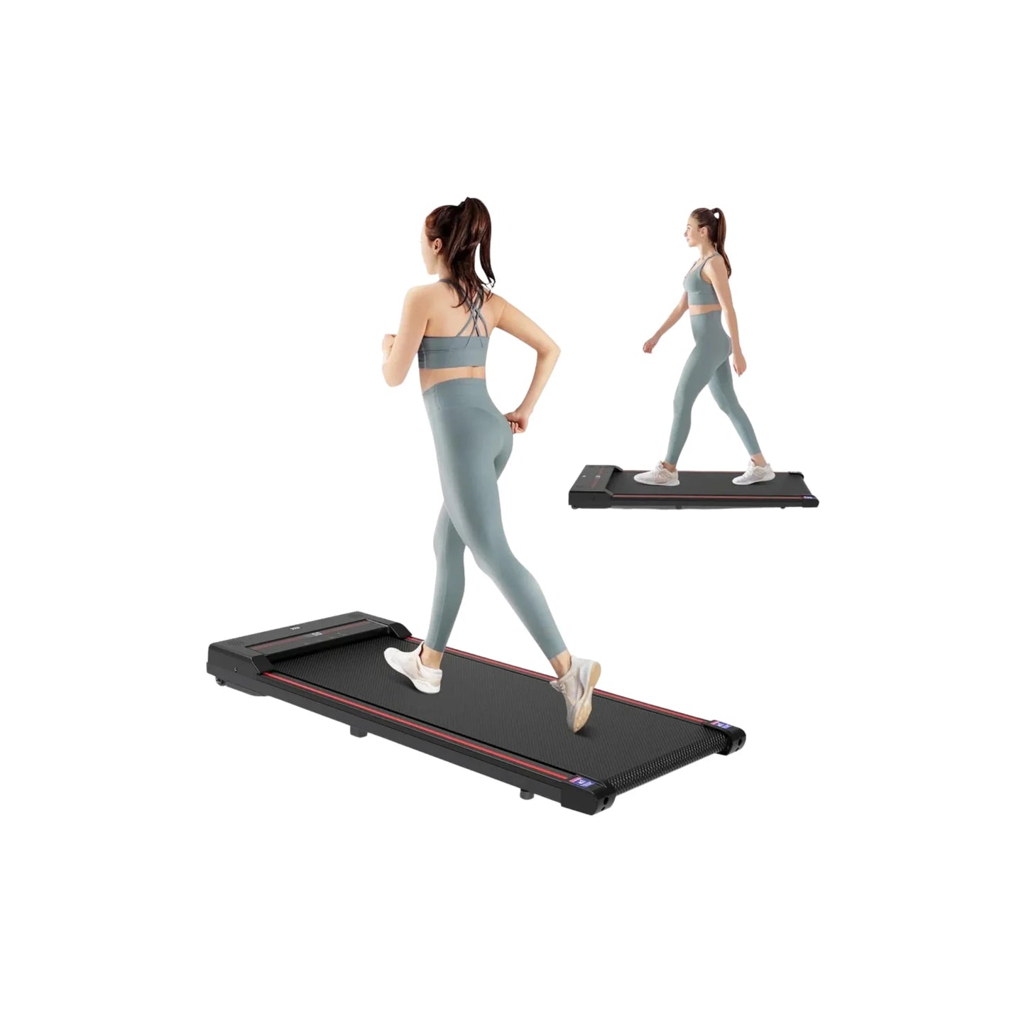 4 in 1 Walking Pad Under Desk Treadmill – Portable Home Treadmill (Without Box)