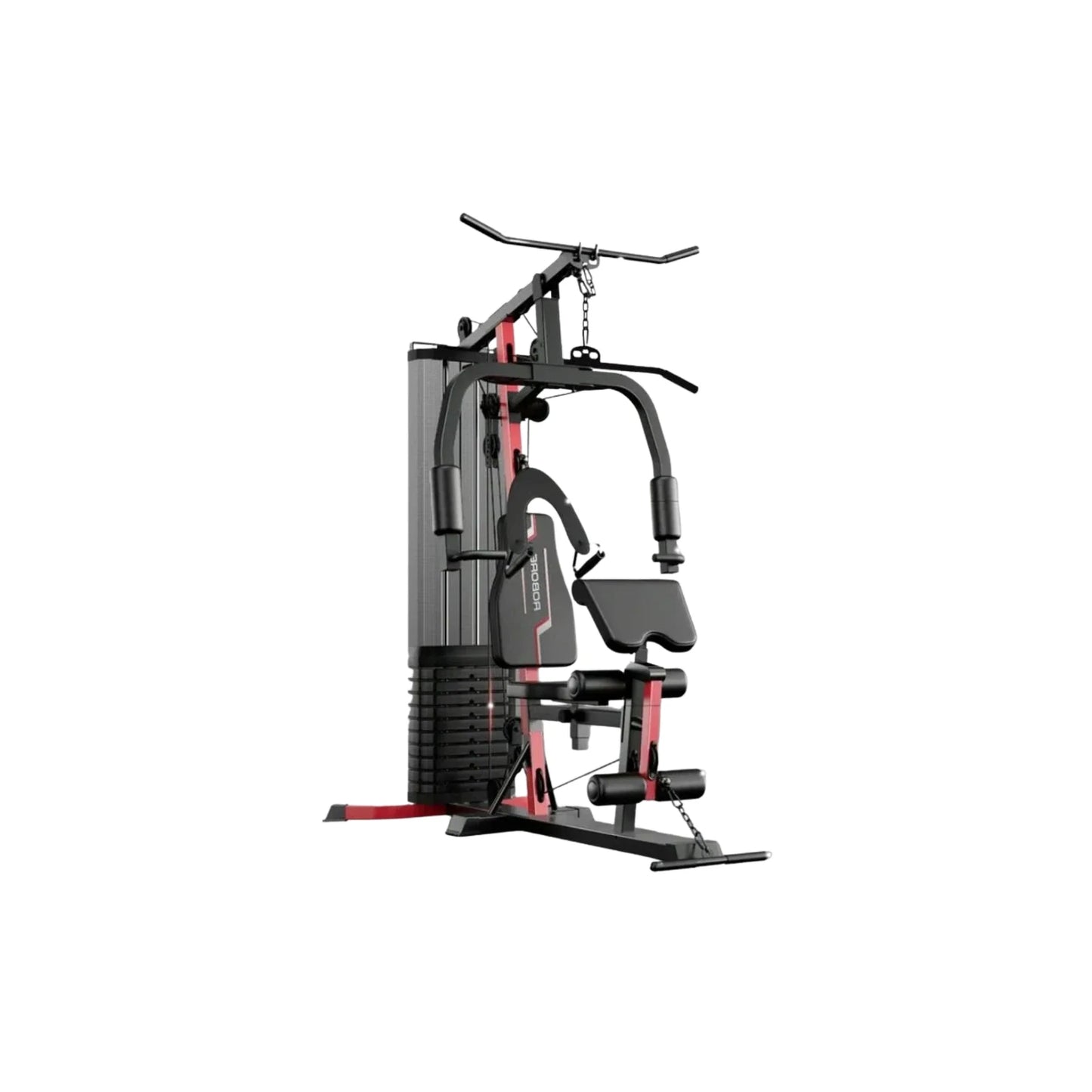 Multifunctional Home Gym System 45KG – All-in-One Workout Station with 12 Pulley