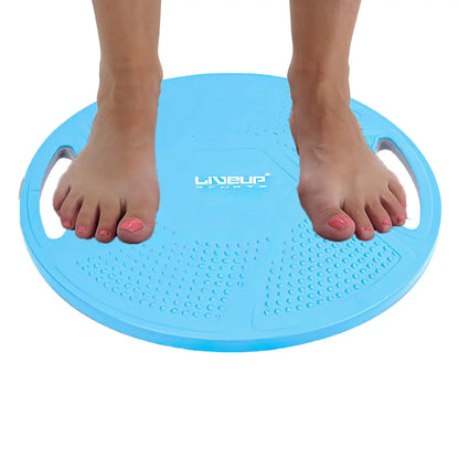 Liveup Sports Balance Board | Wobble Board for Core Stability, Rehab & Agility | LS3354