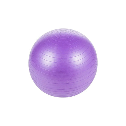 Anti-Burst Exercise Gym Ball with Air Pump, Non-Slip Yoga Stability Ball in 25CM, 65CM, 75CM, 85CM & 100CM Sizes for Core Strength, Balance, Home Workout & Physical Therapy