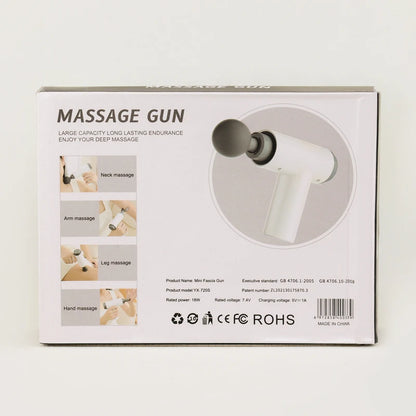 Mini Fascial Fun Fandheld Massager Gun Professional Muscle Relax Massage Gun YX-720S
