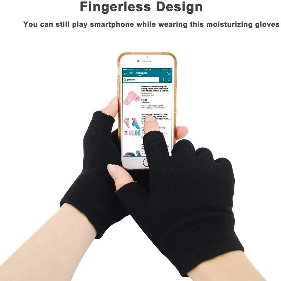 Half Finger Gym Gloves – Fingerless Workout Gloves for Weightlifting & Fitness