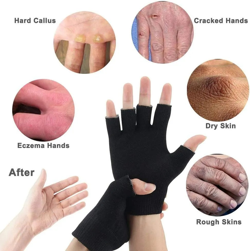 Half Finger Gym Gloves – Fingerless Workout Gloves for Weightlifting & Fitness