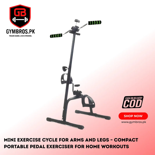 Mini Exercise Cycle for Arms and Legs – Compact Portable Pedal Exerciser for Home Workouts