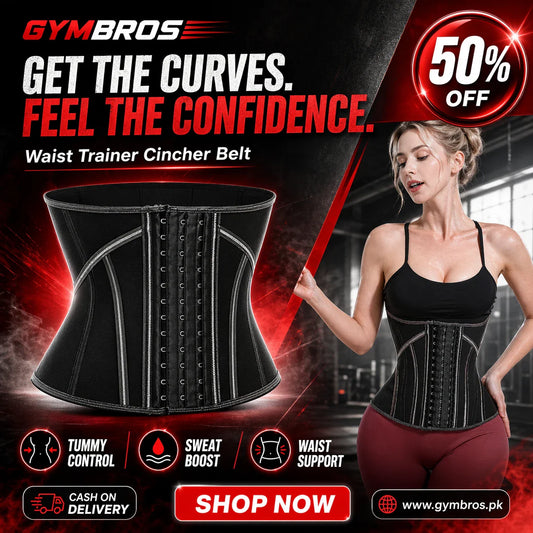 Women Waist Trainer Corset | 19 Steel Boned Body Shaper with Adjustable Compression for Tummy Control, Slim Waist & Posture Support