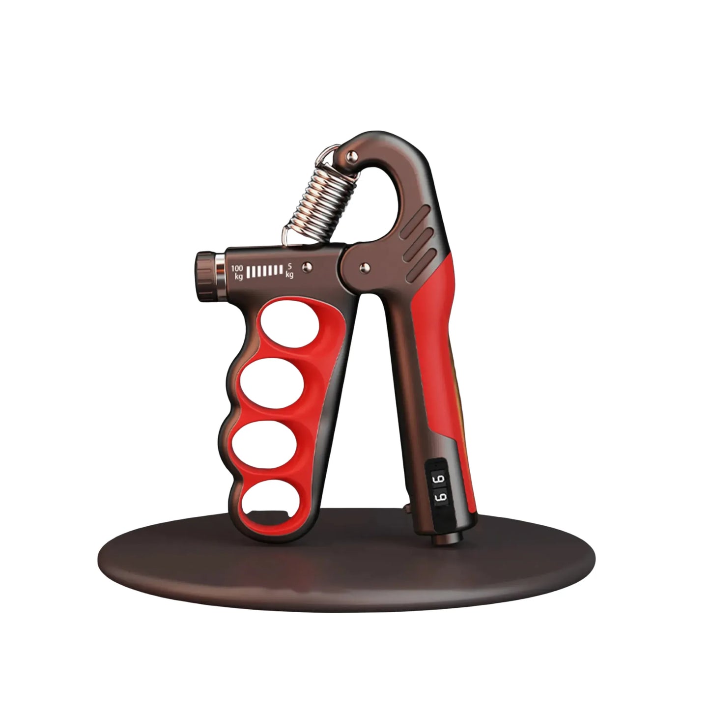 Adjustable Hand Gripper 5–100KG Metal Finger Grip Strengthener for Hand Exercise, Wrist Training, Forearm Strength & Fitness Workout