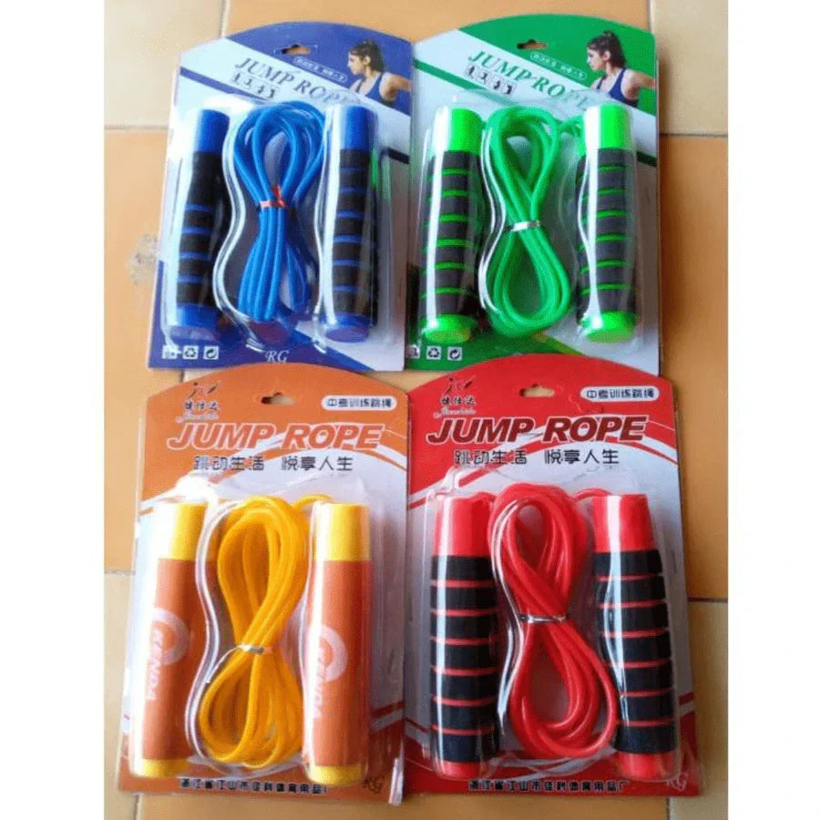 Premium Speed Jump Rope 9 Feet Length | Adjustable Skipping Rope for Cardio, Fitness & Weight Loss ( Pack of 2 )