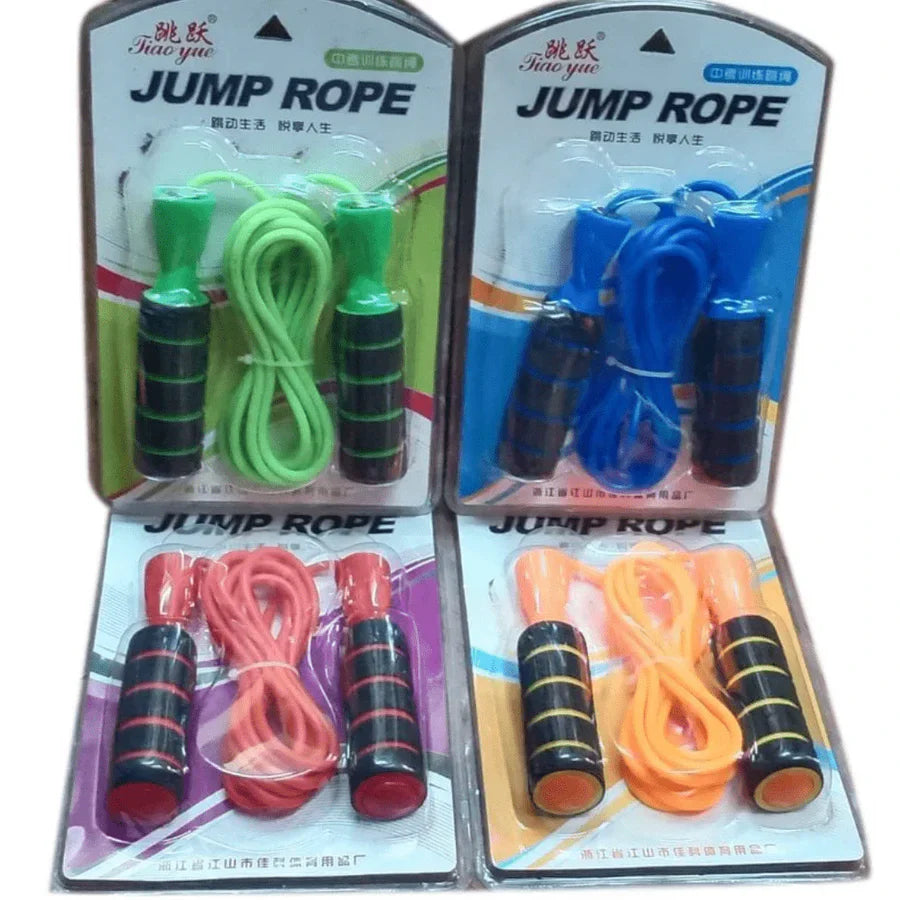 Premium Speed Jump Rope 9 Feet Length | Adjustable Skipping Rope for Cardio, Fitness & Weight Loss ( Pack of 2 )