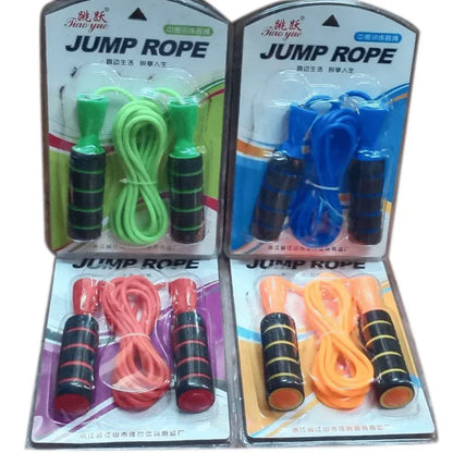 Premium Speed Jump Rope 9 Feet Length | Adjustable Skipping Rope for Cardio, Fitness & Weight Loss ( Pack of 2 )