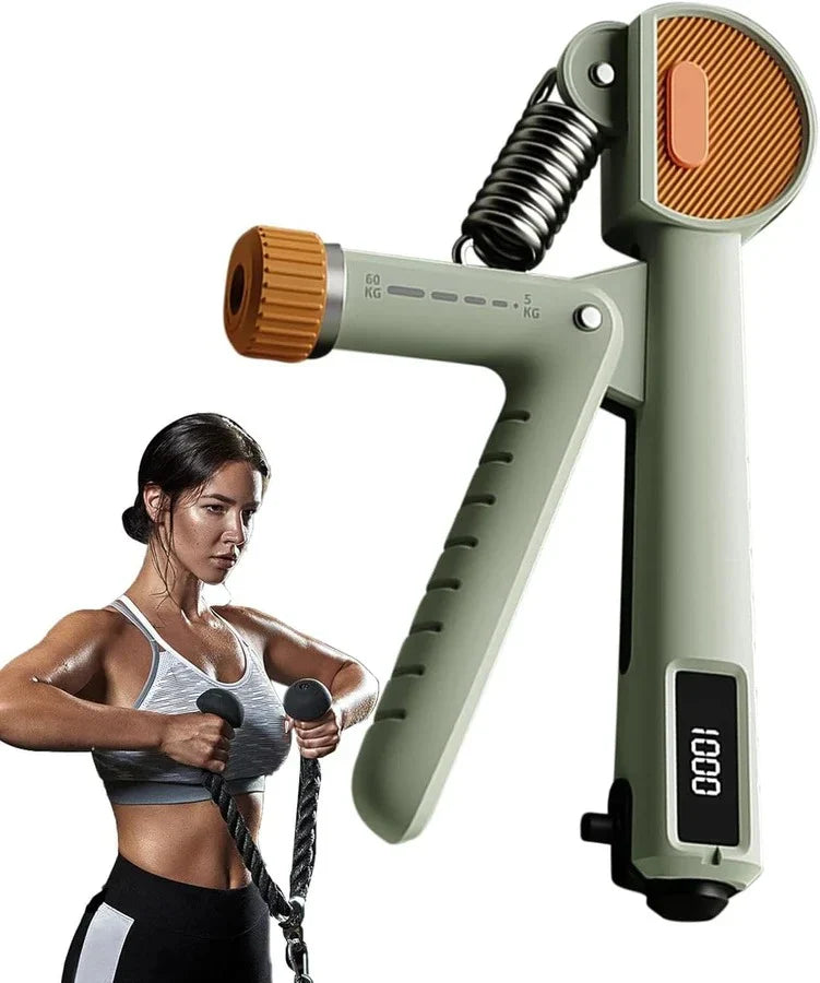 Adjustable Hand Grip Strengthener Kit 5KG to 60KG | Hand, Wrist & Forearm Exercise Set