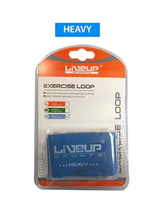 Liveup Resistance Leg Loop Band – Premium Exercise Band for Fitness, Yoga, & Physical Therapy | Available in Light, Medium, & Heavy Resistance