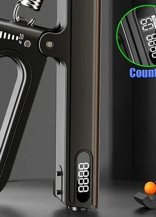 Adjustable Hand Grip with Counter 10KG to 120KG | Forearm & Wrist Strengthener