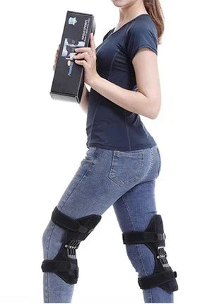Knee Booster for Joint Pain Relief, Sports & Hiking Pack of 2 | Knee Support for Men & Women