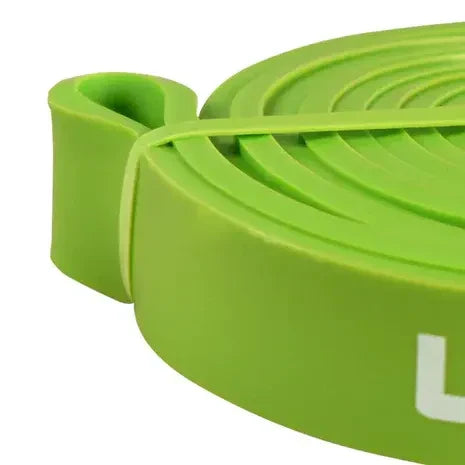 Liveup Resistance Loop Band Latex Heavy Green 32mm 35–85lbs LS3650 | Pull Up Assist, Strength Training & Mobility Band