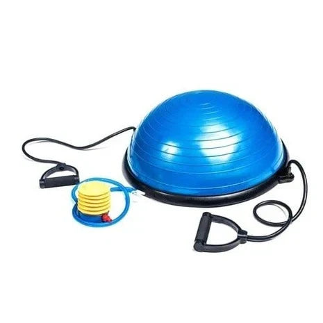 Bosu Balance Ball Trainer for Home Gym – Half Exercise Ball Stability Trainer for Core Strength, Balance & Fitness Workouts