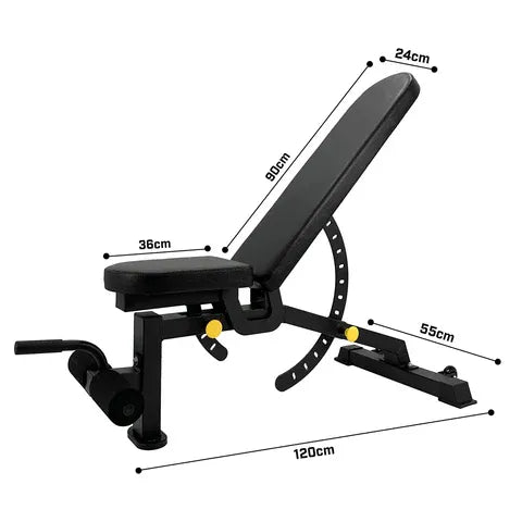 Multifunctional Adjustable Weight Bench – Commercial Workout Bench for Home & Gym