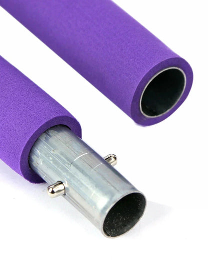 Pilates Studio Resistance Bar Kit with Latex Resistance Bands | Premium AAA+ Rubber Latex Yoga & Fitness Trainer for Stretching, Pilates & Home Workouts