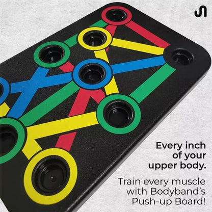 14 in 1 Foldable Push Up Board with Color-Coded Training System | Portable Push-Up Stand for Chest, Shoulders, Triceps & Back Workout | Home Gym Fitness Equipment for Men & Women