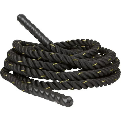 Heavy Duty Battle Rope 9 Meter & 12 Meter with 38MM & 50MM Thickness | 3-Strand PolyDacron CrossFit Strength Training Rope for Cardio & Full Body Workout