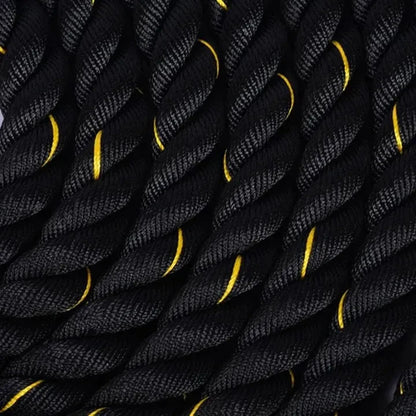 Heavy Duty Battle Rope 9 Meter & 12 Meter with 38MM & 50MM Thickness | 3-Strand PolyDacron CrossFit Strength Training Rope for Cardio & Full Body Workout