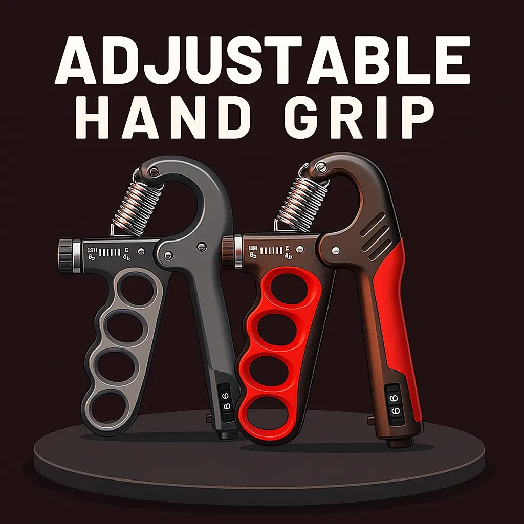 Adjustable Hand Gripper 5–100KG Metal Finger Grip Strengthener for Hand Exercise, Wrist Training, Forearm Strength & Fitness Workout