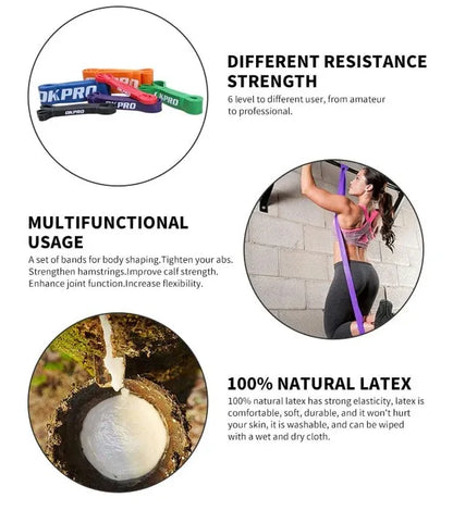 Loop Resistance Bands (13MM–45MM) – Heavy Duty Power Bands for Strength, Mobility & Home Workouts (Single Piece)