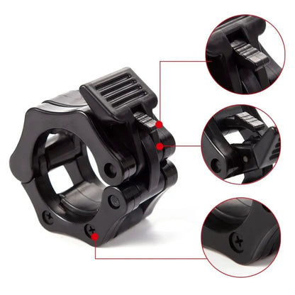 Spinlock Barbell Collars – Weightlifting Collar Locks for Dumbbells & Barbells