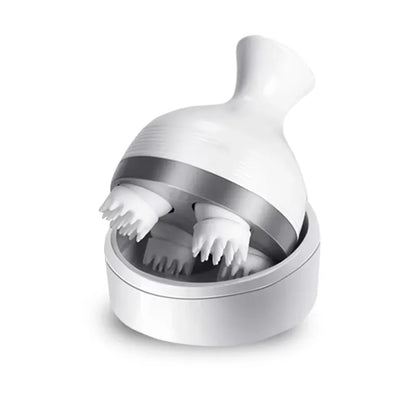 Hair Scalp Massager Rechargeable 3D Electric Head Massager Machine 5W 5V 800mAh Cordless Handheld Rotating Massage Device with Multiple Modes, 90–120 Min Runtime, 2–3 Hour Charging for Hair Growth & Relaxation