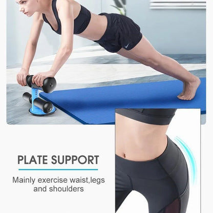 Adjustable Sit-Up Bar with 3 Gear Adjustment, Strong Self-Suction Base, Cold Rolled Steel Frame & Foam Handles, Portable Abdominal Exercise Equipment for Sit-Ups & Home Fitness Training (26×31.8×18–20cm)