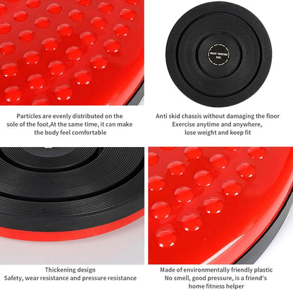 Waist Twisting Disc Rotating Balance Board 25cm Body Aerobic Exercise Figure Trimmer for Waist Slimming, Core Strength, Fat Burning & Home Fitness Workout