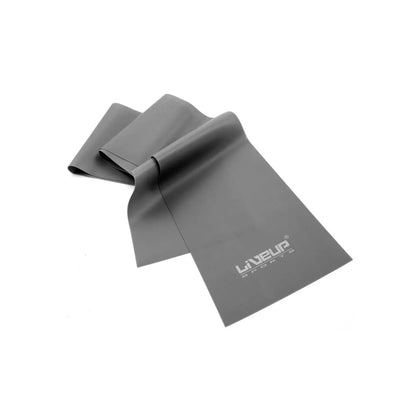 Liveup Ls3204 Aerobic Resistance Thera Band, Band Length: 48 inches Band Width: 6 inches,  Super Strong Latex Exercise Band for Strength Training, Rehabilitation, Stretching & Home Gym Workout – Light, Medium, Heavy & X-Heavy Levels