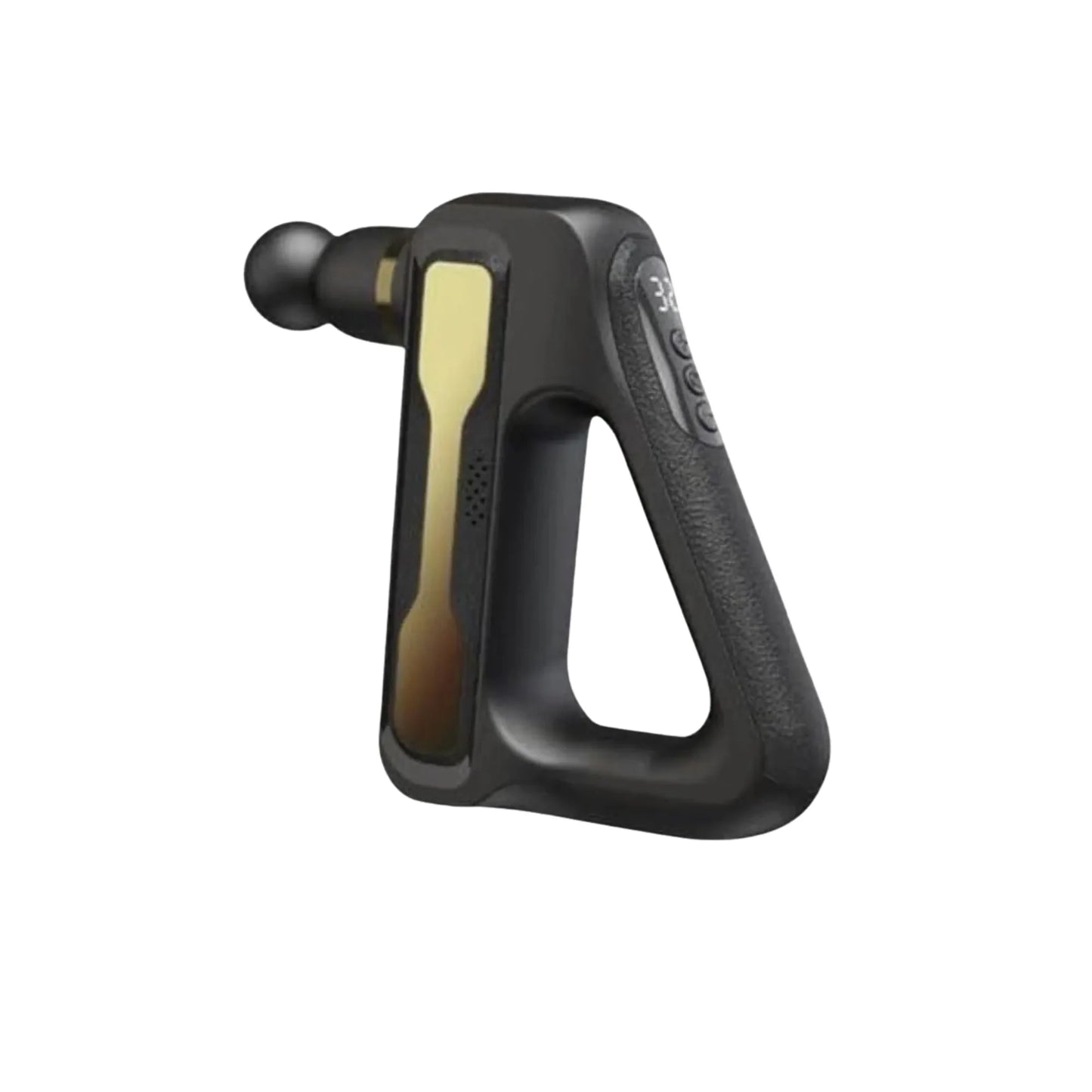 Triangle Fascial Deep Tissue Massage Gun HB-003 | Rechargeable 30W Muscle Massager with 8 Heads, 32-Speed Adjustable Intensity, Type-C Fast Charging for Pain Relief & Recovery