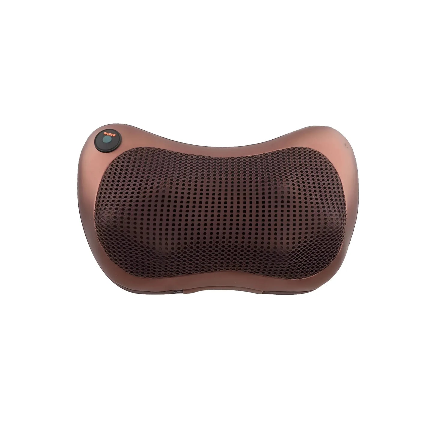 Car Massage Pillow Electric Shiatsu Massager – 4D Rotating Nodes, Heat Function (45°C), 3 Speed Levels, Neck Back Shoulder Body Pain Relief Cushion for Home & Car Use