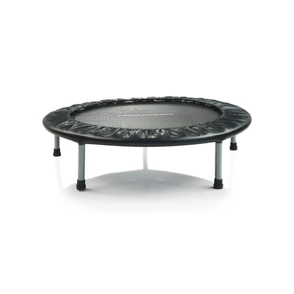 36 Inch Foldable Fitness Trampoline with 114KG Weight Capacity, Durable Springs, 5-Piece Steel Frame & High Elastic Jumping Mat for Indoor Exercise, Rebounding & Home Gym Workout